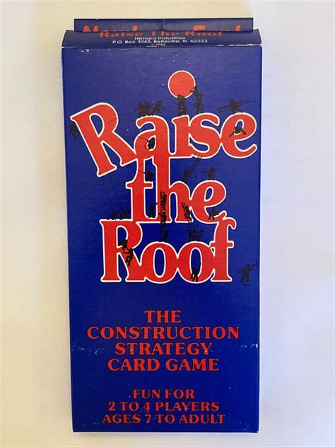 Raise The Roof Card Game
