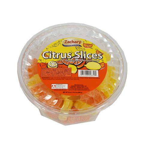 Zachary Citrus Slices Candy 24 Oz