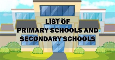 Share to twitter share to facebook share to pinterest. List of Primary Schools and Secondary Schools in PPD ...
