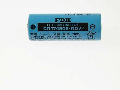 SANYO FDK 3V CR17450E R 17450 Lithium Batterie CR17450 A