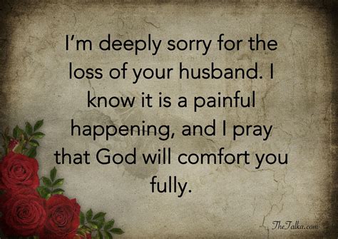 Sympathy Messages For Loss Of Husband | Sympathy messages for loss, Words of sympathy, Sympathy ...