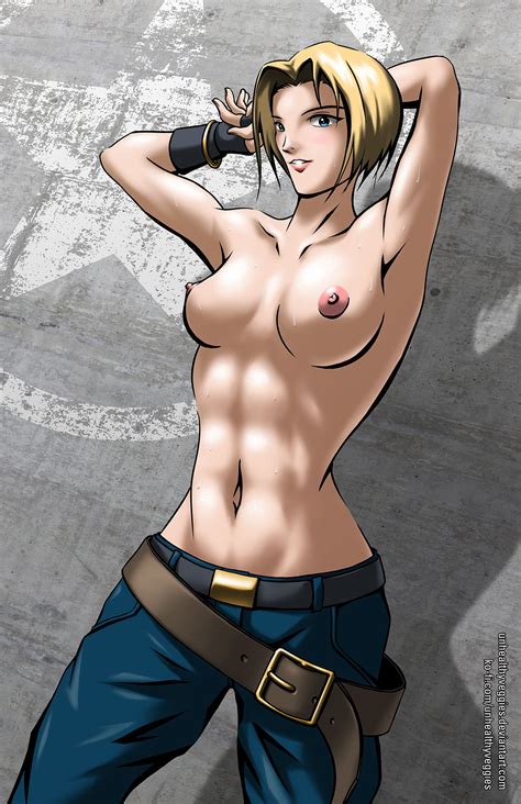 Blue Mary Topless By Unhealthyveggies Hentai Foundry