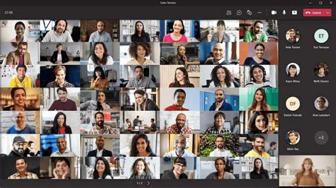 Microsoft Teams Is Getting An Amazing 98 Person Large Gallery Mode