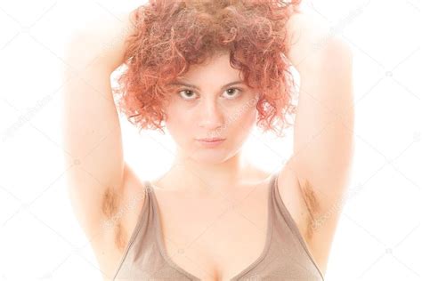 Woman With Hairy Armpits Stock Photo By Mrkornflakes 65671139
