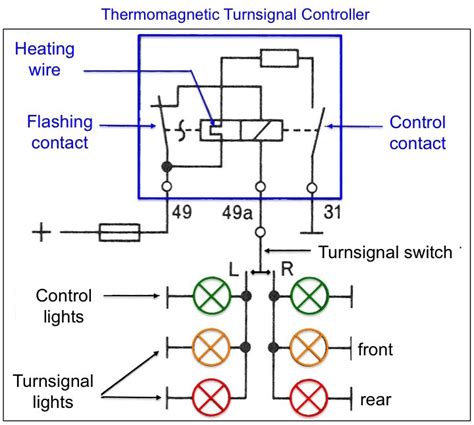 Electronic Flasher Relay Wiring Diagram