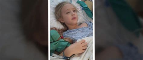 Eight Year Old Girl With Rare Breast Cancer Has Mastectomy Abc News