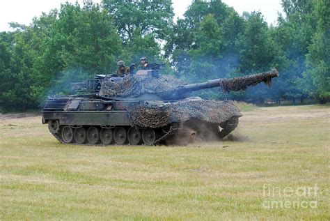 The Leopard 1a5 Main Battle Tank Photograph By Luc De Jaeger