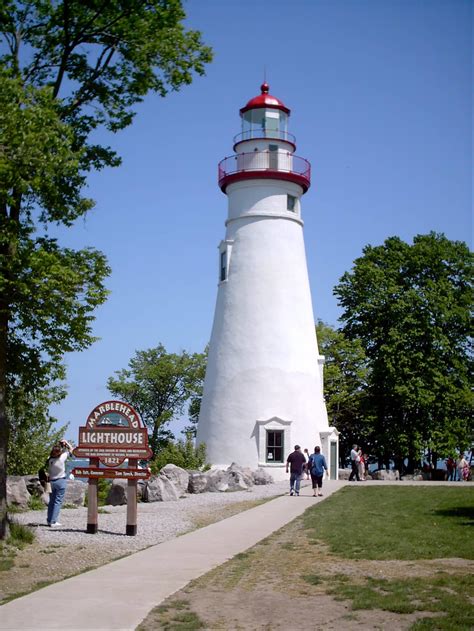 Historic American Lighthouses Marblehead Ohio