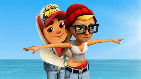Subway Surfers Jake And Tricky Kiss