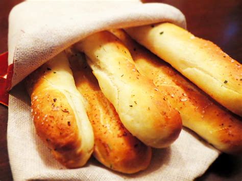 Italian Garlic Province Herbs And Butter Bread Sticks Bread