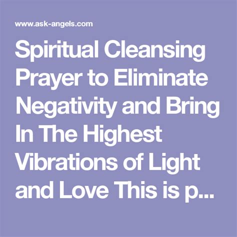 House Cleansing Prayer Spiritual Cleansing For Your Home Cleansing