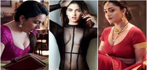 Sexy Bold Hot Scenes In Web Series By Actress Karishma Sharma Flora Saini Anveshi Jain Kiara