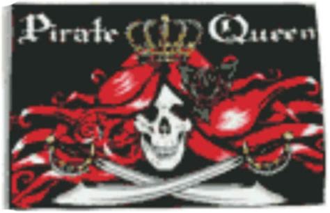 Ruffin Flag Company Jolly Roger Pirate Queen 12x18