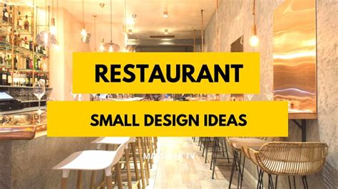 70 Amazing Small Restaurant Design Ideas We Love Youtube