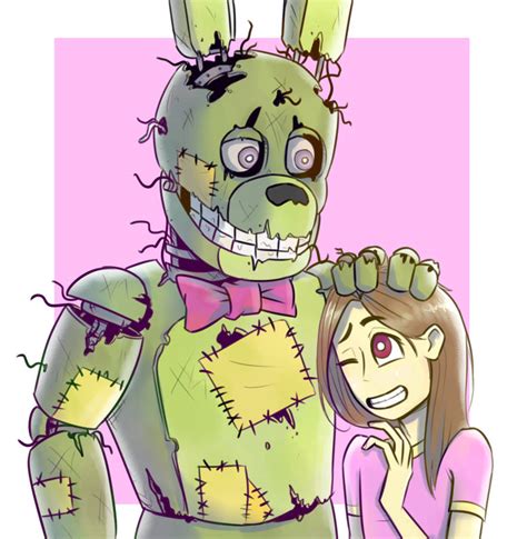 Springtrap And Deliah Fanart By Creeper2545 On Deviantart