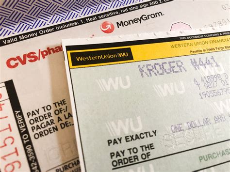 Western Union Receive Money Order
