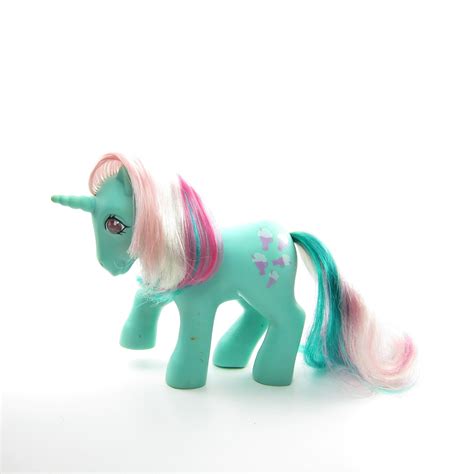 Fizzy My Little Pony Vintage G1 Twinkle Eyed Pony Brown Eyed Rose
