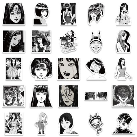 50pcs Jpanese Anime Girl Junji Ito Tomie Vinyl Ubuy India