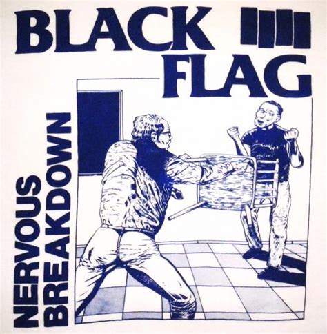 Vintage Black Flag Nervous Breakdown T Shirt Defunkd