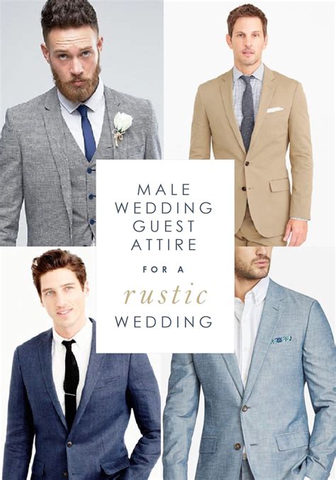 What Should A Guest Wear To A Rustic Wedding Men Wedding Attire Guest Wedding Attire Guest
