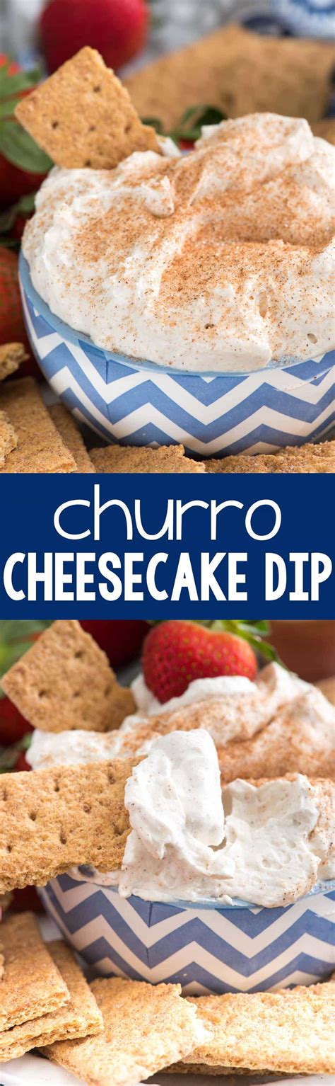 Churro Cheesecake Dip Crazy For Crust