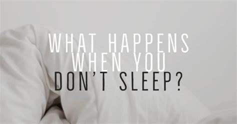What Happens When You Dont Sleep Enticare Ent Sleep Specialists