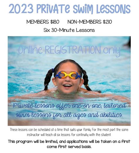 Private Swim Lessons Willowood Swim Club