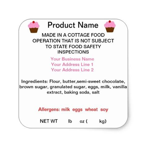 Producers can sell anywhere in the state, including online sales delivered within the state. GEORGIA Cottage Food Law Product Labels | Zazzle.com ...