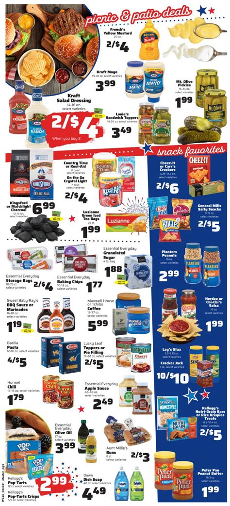 We change these items out often; County Market Weekly Ad June 30 - July 06, 2021