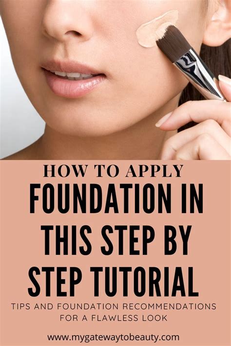 How To Apply Foundation In 2020 How To Apply Foundation Flawless