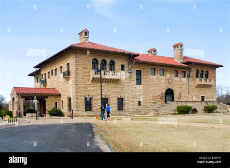 Southwest View Of The 55 Room Marland Mansion A National Historical