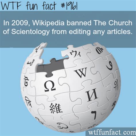 Wikipedia Banned The Church Of Scientology
