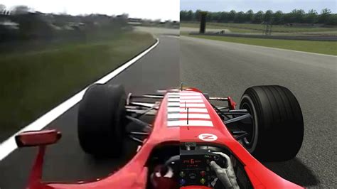 Assetto Corsa vs Reallife Ferrari 248F1 Onboard Nürburgring GP YouTube