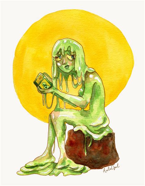 Slime Girl By Arlieopal On Deviantart