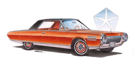 1964 Chrysler Turbine Art Print Hemmings Motor News