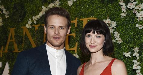 Sam Heughan Outlander Still Very Close To His Co Star Caitriona Balfe He Sends Her A Tender