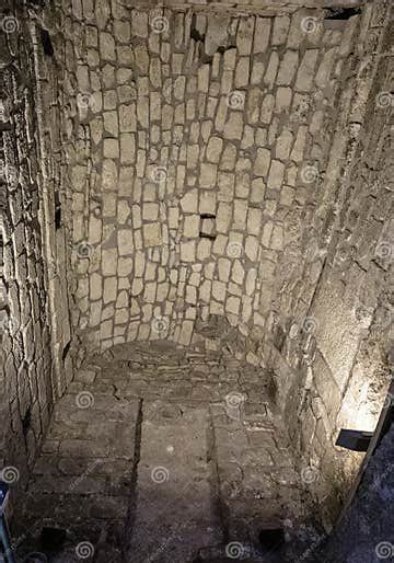 Western Wall Tunnel With Second Temple Period Quarry And Ceilings Beneath Temple Mount Walls In