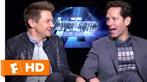 Paul Rudd And Jeremy Renner Consider Swapping Superhero Roles Avengers Endgame Cast Interview