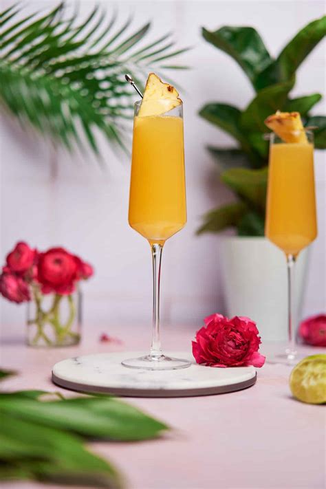 Pineapple Mimosa Recipe A Full Living