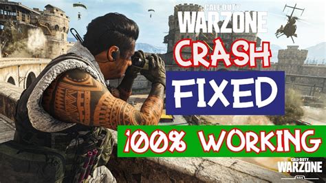 How To Fix Call Of Duty Modern Warfare Warzone Crash In 2020 Youtube