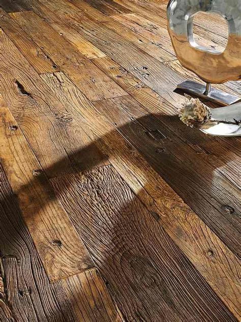 Reclaimed Wood Floors Combine Unique Individuality And Character