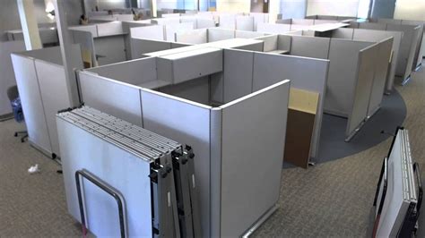Herman miller is a company well known for making innovative office furniture. Cubicle Installation Time Lapse - YouTube