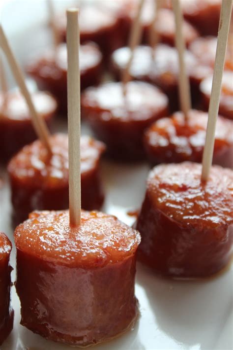 Crock Pot Bourbon Glazed Kielbasa Recipe Halloween