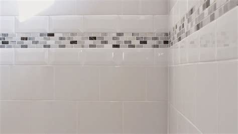 Bathroom ceramic tile gallery 2021. Bathroom Tile Borders Design for Home - YouTube