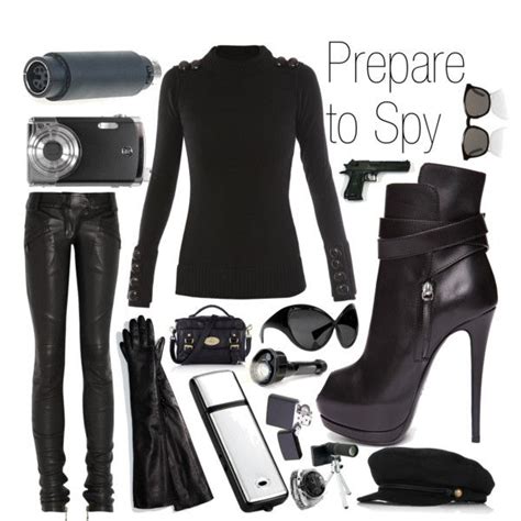 Prepare To Spy By Allielovesthelovelytheatre On Polyvore Spy Outfit