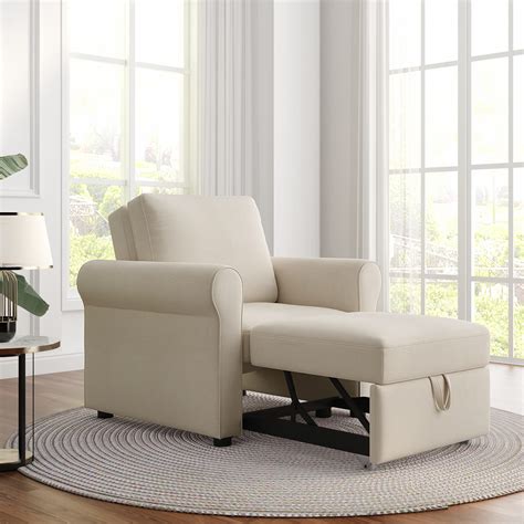 Buy 3 In 1 Sofa Bed Chair Merax Convertible Sleeper Chair Bed Adjust
