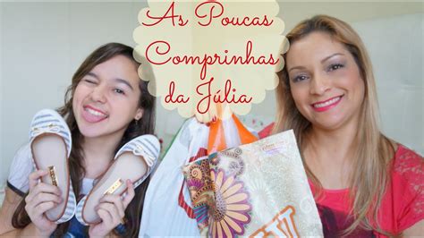 As Poucas Comprinhas Da Júlia Youtube