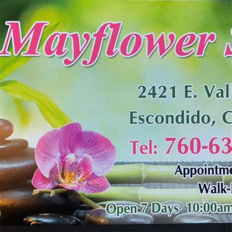 Mayflower Spa Footandbody Massage In Escondido