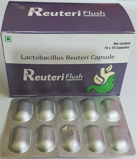 Lactobacillus Reuteri Capsule 100 Capsules Per Box Prescription Rs