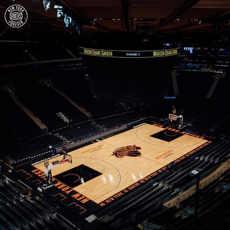 New York Knicks City Edition Court Designed By Kith Photo Gallery